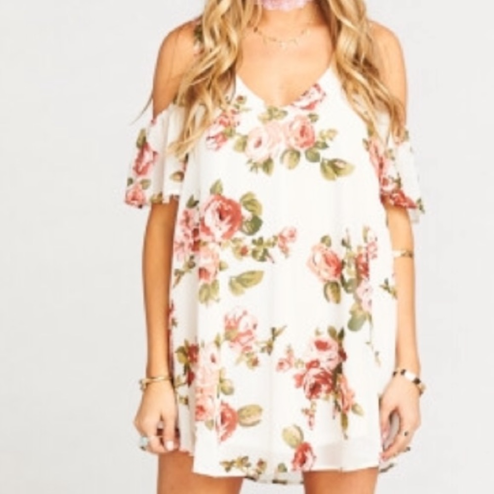 🍾 Show Me Your MuMu Birdie Ruffle Dress